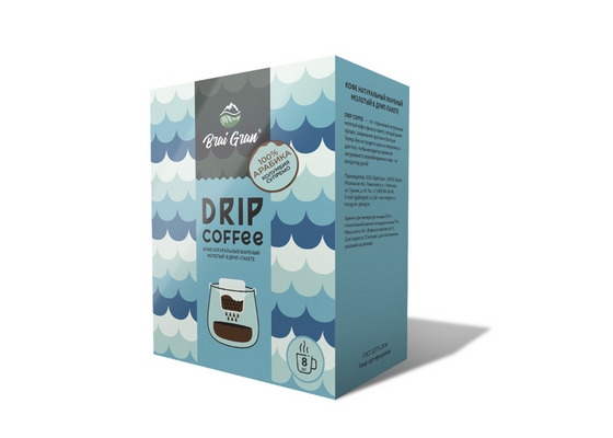 «Колумбия Супремо» в дрип-пакетах 8 шт.